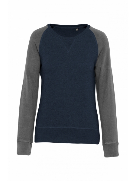 felpa-donna-bio-bicolore-girocollo-e-manica-raglan-french navy heather - grey heather.jpg